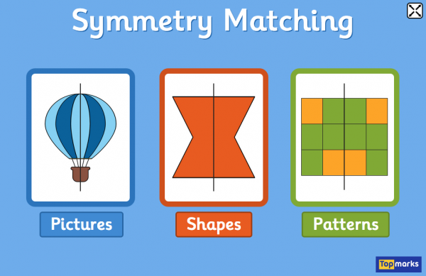 Symmetry Matching Menu