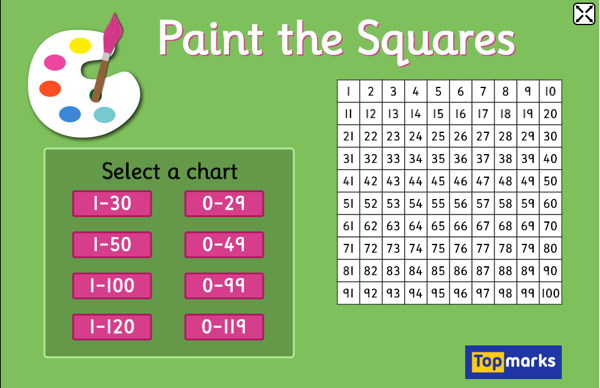 Paint The Squares