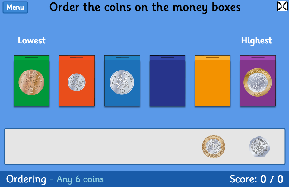 Coins Game Ordering