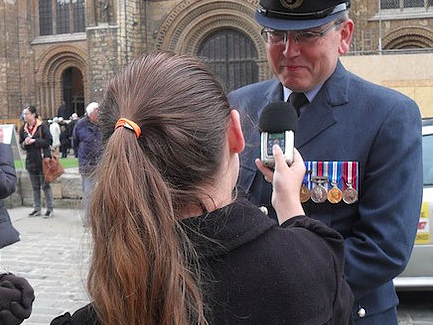 Learning and practising broadcast journalism skills