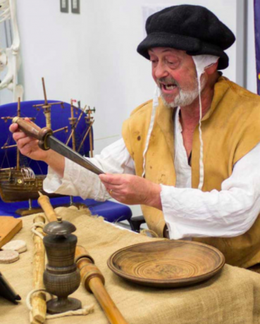 The Mary Rose, Tudor warship, history outreach