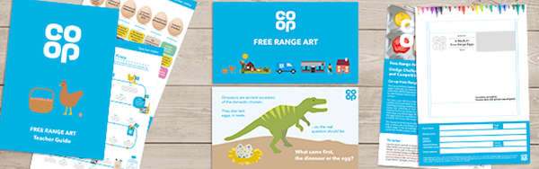 Co-op Free-Range Art, National Schools Partnership