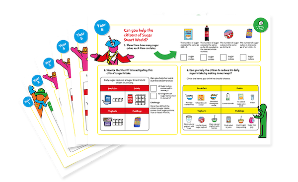 Change4Life SugarSmartWorld, healthy eating