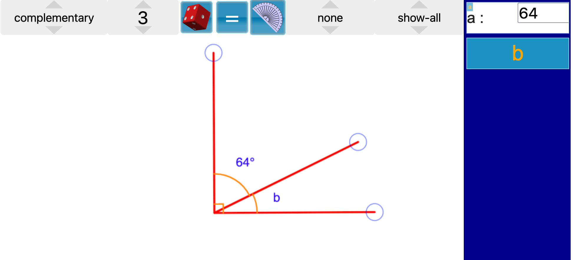 Complementary angles