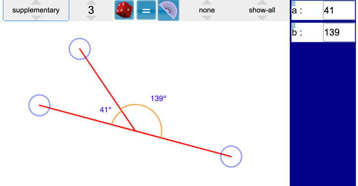 Supplementary angles