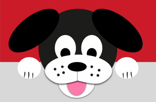 Make your own Chinese New Year Dog Picture