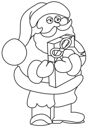 Santa Claus Colouring