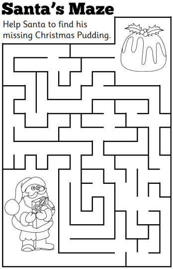 Santa's Maze Puzzle