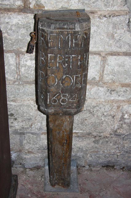 Alms box