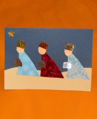 Three Kings Christmas Card