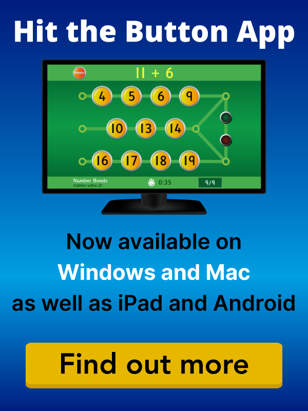 Hit the Button Maths app now available on iPad and Android