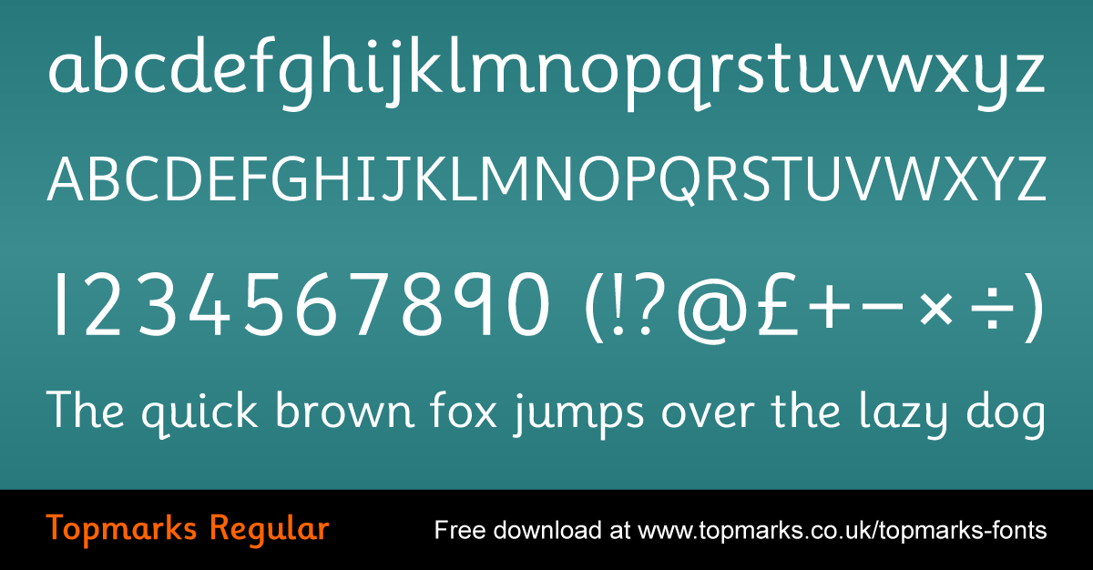 Topmarks Regular Sample