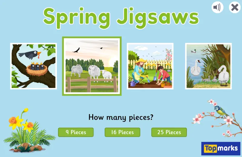 Spring Jigsaws