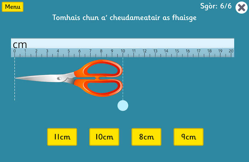 A’ tomhas ann an ceudameatairean