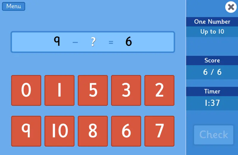 Subtraction Grids