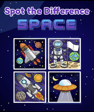 Featured Game: Space Spot the Difference