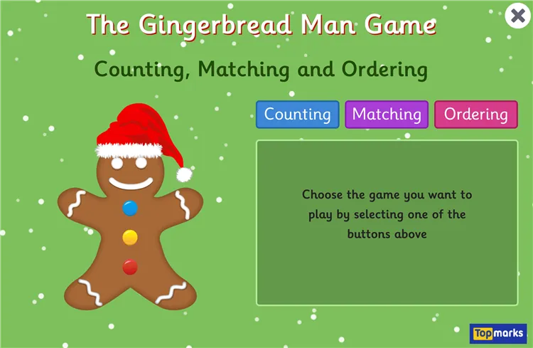 Gingerbread Man Game