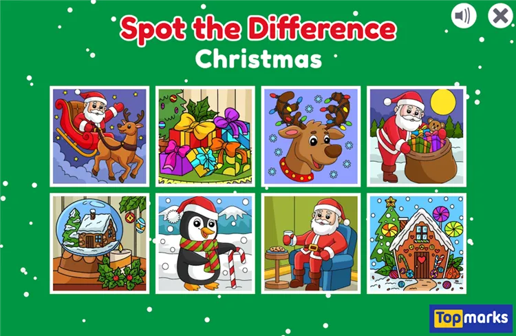 Featured Game: Christmas Spot the Difference