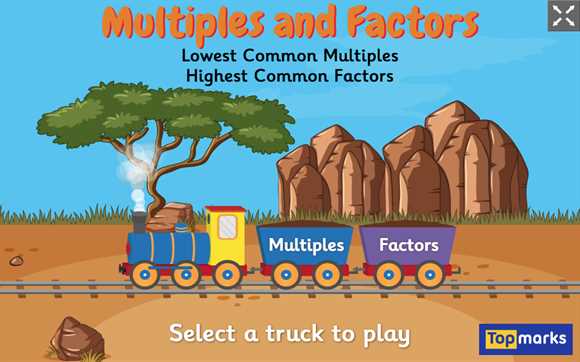 Featured Game: Multiples and Factors