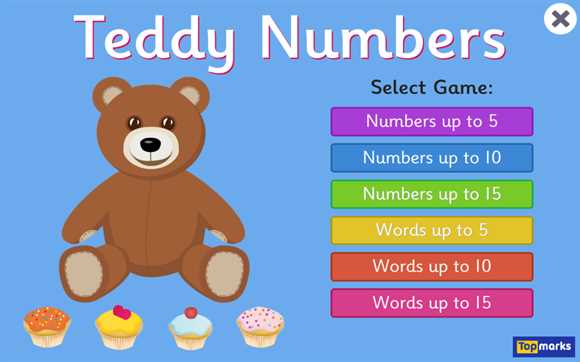 Featured Game: Teddy Numbers