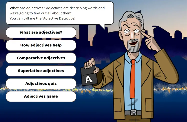 Adjective Detective
