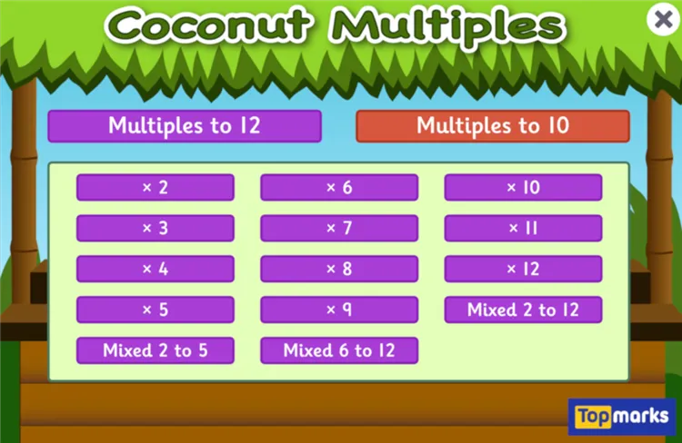 Featured Game: Coconut Multiples