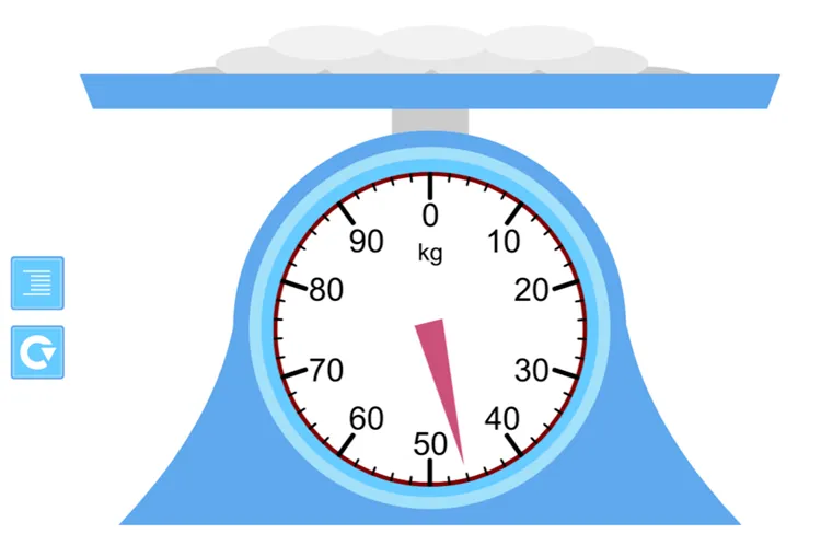 Reading Scales Mass