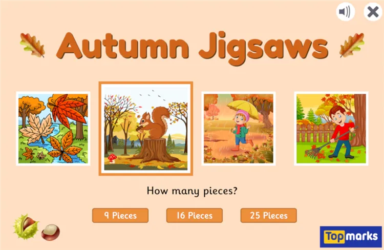 Autumn Jigsaws