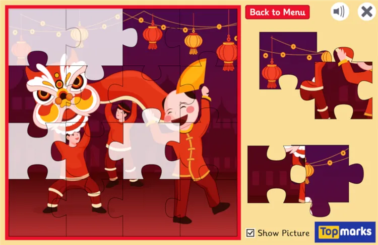 Chinese New Year Jigsaws