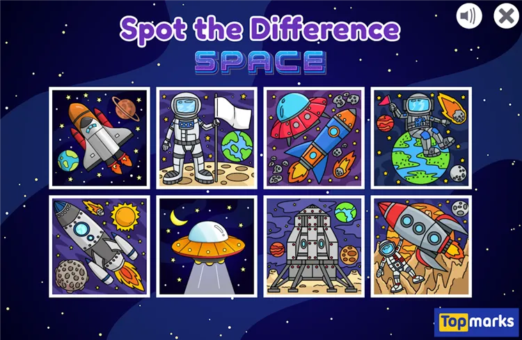 Space Spot the Difference